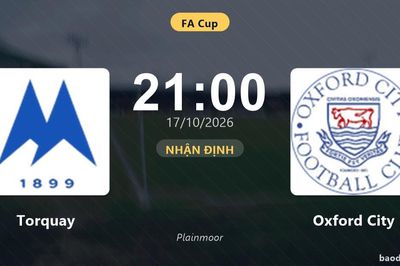 Nhận định Torquay vs Oxford City: Màn so tài của hai đội vào phom