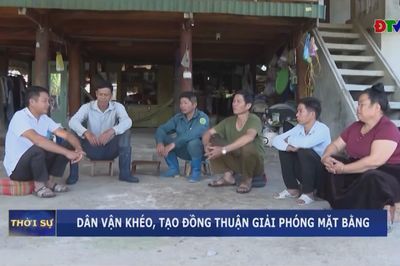 Dân vận khéo, tạo đồng thuận giải phóng mặt bằng