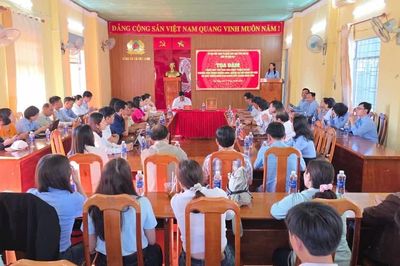 Cụm thi đua số 7 chia sẻ kinh nghiệm, nâng cao hiệu quả công tác Mặt trận