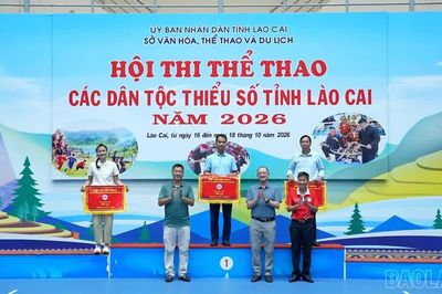 Sôi nổi Hội thi thể thao các dân tộc thiểu số tỉnh Lào Cai năm 2026
