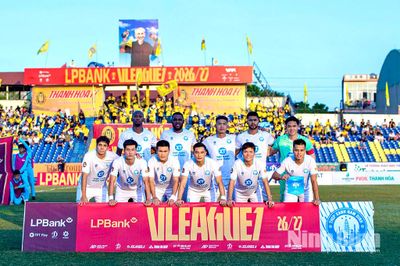 Vòng 4 V.League 2026-2027: CLB Thép Xanh Nam Định giành trọn 3 điểm trên sân Thanh Hoá