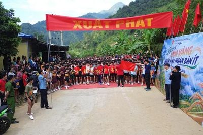Giải chạy 'Mùa vàng giữa mây ngàn bản Ít' năm 2026 thu hút hơn 1.000 vận động viên
