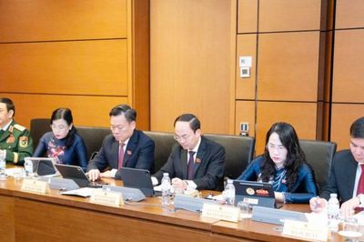 Đại biểu Quốc hội tỉnh Thái Nguyên góp ý dự án Luật Bưu chính (sửa đổi)