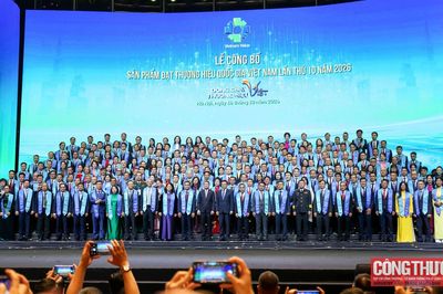 Bộ Công Thương tổ chức Lễ công bố và tôn vinh sản phẩm đạt Thương hiệu quốc gia Việt Nam lần thứ 10 năm 2026