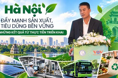 Hà Nội thúc đẩy sản xuất, tiêu dùng bền vững từ những mô hình thực tiễn