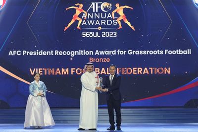 VFF vào top 3 đề cử hạng mục Liên đoàn thành viên xuất sắc của AFC năm 2026