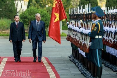 Tổng Bí thư, Chủ tịch nước Tô Lâm đón chính thức Tổng thống Thuỵ Sĩ