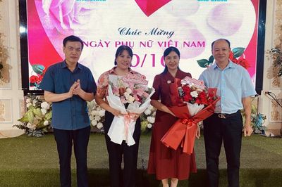 Báo và PTTH - Công ty CP In Việt Lập gặp mặt, chúc mừng Ngày Phụ nữ Việt Nam 20/10