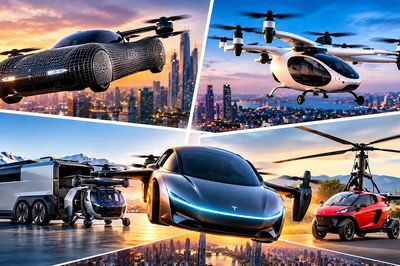 Ngoài Tesla Roadster, thế giới đang phát triển những xe bay nào?