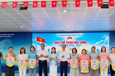 Phường Kim Liên khai mạc Giải Thể thao học sinh năm học 2026-2027