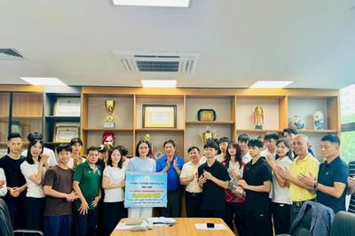Tiếp thêm động lực cho võ sĩ Taekwondo Thủ đô trước thềm Đại hội Thể thao toàn quốc