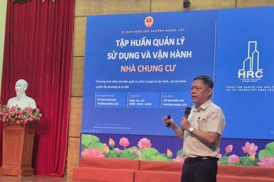 Phường Hoàng Liệt tập huấn nâng cao chất lượng quản lý nhà chung cư