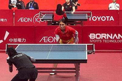 Bóng bàn người khuyết tật Việt Nam kiên trì tranh tài tại Asian Para Games 5