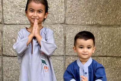 Hai con nhà Võ Hạ Trâm gây chú ý