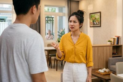 Chồng bị vợ tra hỏi không ngừng sau khi cứu cô hàng xóm khỏi trận đánh ghen, càng giải thích càng bế tắc