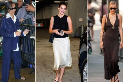 Vì sao Kendall Jenner, Hailey Bieber lại mê đắm đôi dép kẹp gót thấp này?