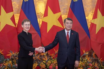 Thủ tướng Lê Minh Hưng chủ trì lễ đón chính thức Thủ tướng Liechtenstein
