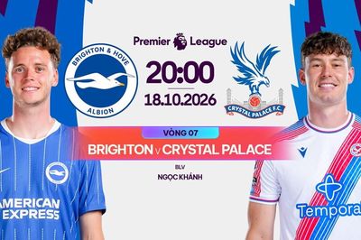 Nhận định trận đấu Brighton vs Crystal Palace, 20h00 ngày 18.10: 'Mòng biển' vượt Arsenal?