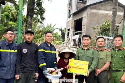 Trung úy công an sống đẹp từ những điều bình dị