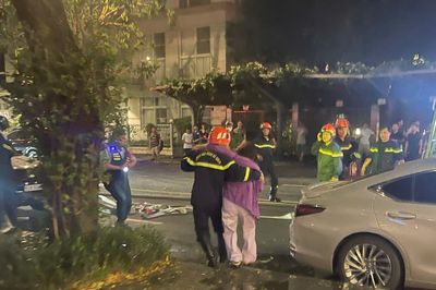 Cháy phòng ngủ căn hộ chung cư ở TP.HCM
