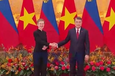 Thủ tướng Lê Minh Hưng chủ trì Lễ đón chính thức Thủ tướng Liechtenstein