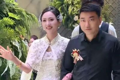 Mẹ chú rể 'gây sốc' trong đám cưới con trai