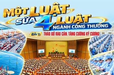 Một luật sửa 4 luật ngành Công Thương - Bài 1: Tháo gỡ rào cản, tăng cường kỷ cương