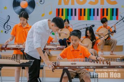 Đưa nhạc cụ truyền thống vào trường học