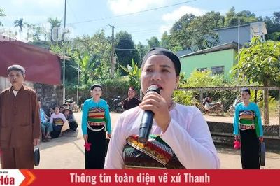 Người lặng lẽ thắp lửa cho nhịp cồng chiêng xứ Thanh