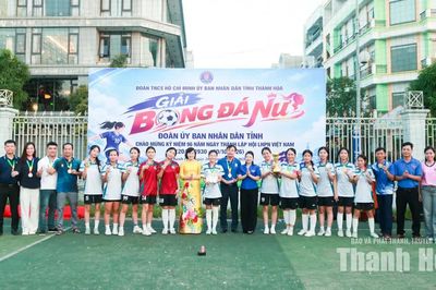 Sôi nổi Giải bóng đá nữ Đoàn UBND tỉnh năm 2026