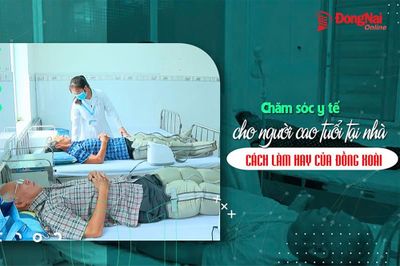 [Video] Chăm sóc y tế cho người cao tuổi tại nhà: Cách làm hay của Đồng Xoài