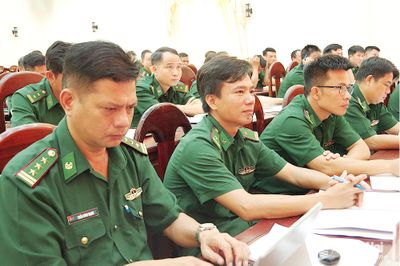 Trung tá Đinh Xuân Yên đoạt giải nhất cá nhân Hội thi Phó Đồn trưởng nghiệp vụ biên phòng giỏi năm 2026