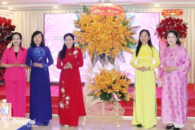 Họp mặt kỷ niệm 96 năm thành lập Hội Liên hiệp Phụ nữ Việt Nam