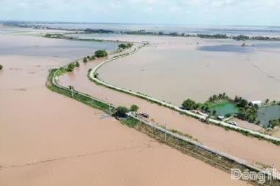 Lũ đầu nguồn Đồng bằng sông Cửu Long đang rút mạnh