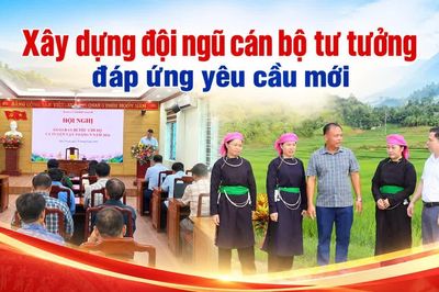 Xây dựng đội ngũ cán bộ tư tưởng đáp ứng yêu cầu mới