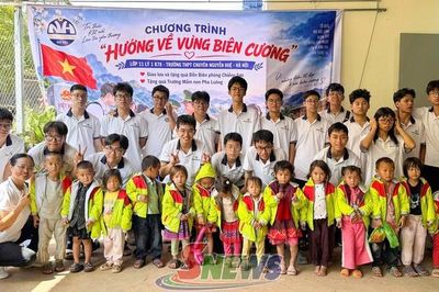 Chương trình thiện nguyện 'Hướng về vùng biên cương'