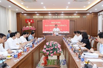 Ban Thường vụ Tỉnh ủy xem xét, quyết định các nội dung theo thẩm quyền