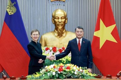 Thủ tướng Lê Minh Hưng chủ trì lễ đón chính thức Thủ tướng Liechtenstein