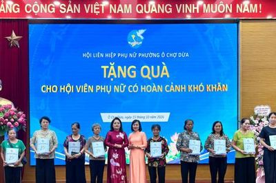 Phụ nữ Ô Chợ Dừa lan tỏa yêu thương