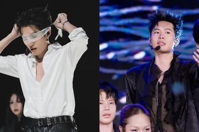 'Sít-rịt' Concert Tinh Hà 'Say Hi' D-2: Mưa Vội Phóng phiên bản sơ mi trắng, bịt mắt dưới mưa gây sốt