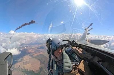 Tiêm kích F-16 Ukraine gặp bất lợi khi đánh chặn UAV cảm tử Nga