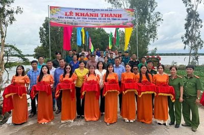 Chung sức xây cầu nông thôn, hỗ trợ hộ nghèo ở Cô Tô