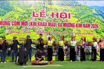 Độc đáo lễ hội Kin Khảu Mảu của người Thái ở Mường Kim