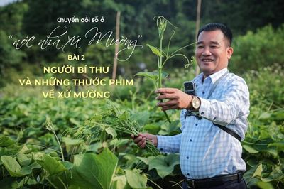 Người Bí thư và những thước phim về xứ Mường