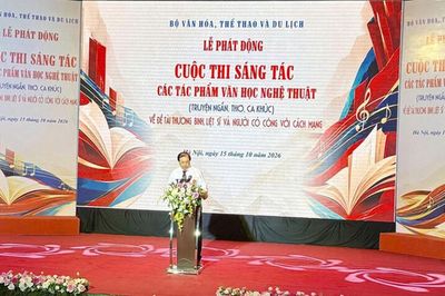 Cuộc thi sáng tác tôn vinh người có công qua những sáng tác văn học, nghệ thuật
