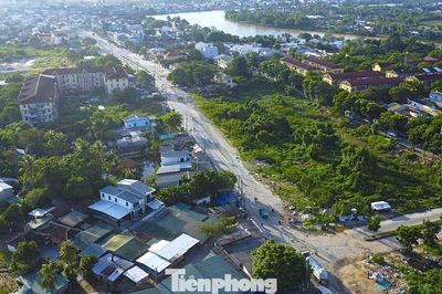 Đường hơn 213 tỷ ở Huế khởi công hơn năm, mới 2 hộ bàn giao mặt bằng