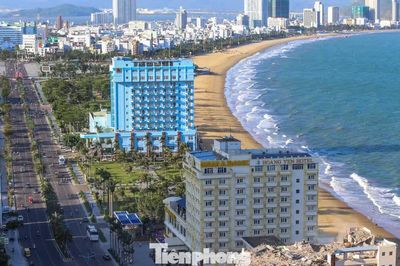 Đất vàng ven biển Quy Nhơn sau khi tháo dỡ khách sạn