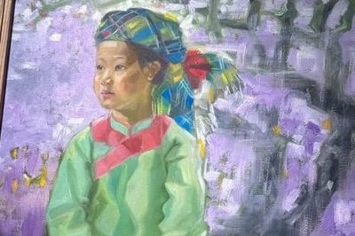 28 bức tranh tái hiện cảnh sắc và con người Việt Nam