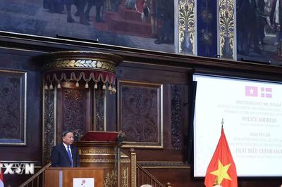 Tổng Bí thư, Chủ tịch nước Tô Lâm phát biểu chính sách tại Đại học Copenhagen