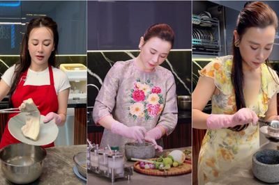 Phương Oanh liên tục chiếm sóng MXH với loạt clip triệu view